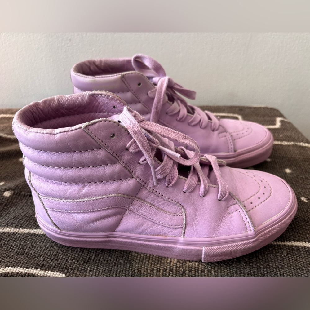 Vans x Opening Ceremony Leather Hi-Top in Lilac size 8 Women’s